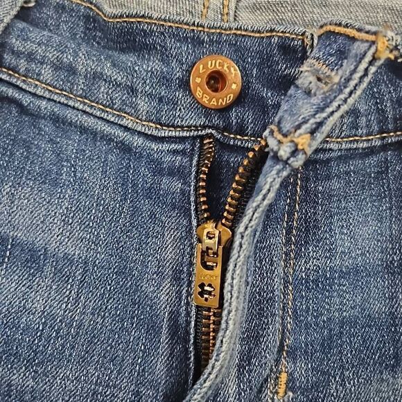 Lucky Brand sweet straight w altered inseam womens size 8/29r medium wash jeans - Picture 10 of 10